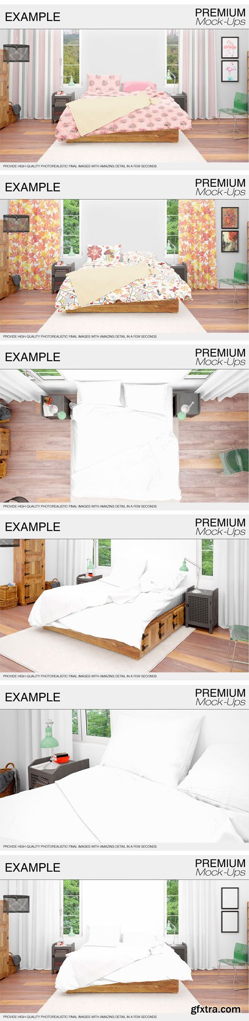 CM - Bedding Mockup Set 1760614