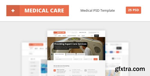 ThemeForest - Medical Care v1.0 - Medical PSD Template - 6903897