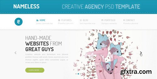 ThemeForest - Nameless - Creative Agency PSD Template (Update: 14 February 13) - 2732267