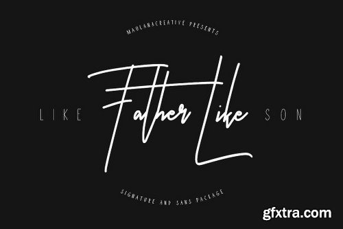 Graphicriver Like Father Like Son Typeface 20629829