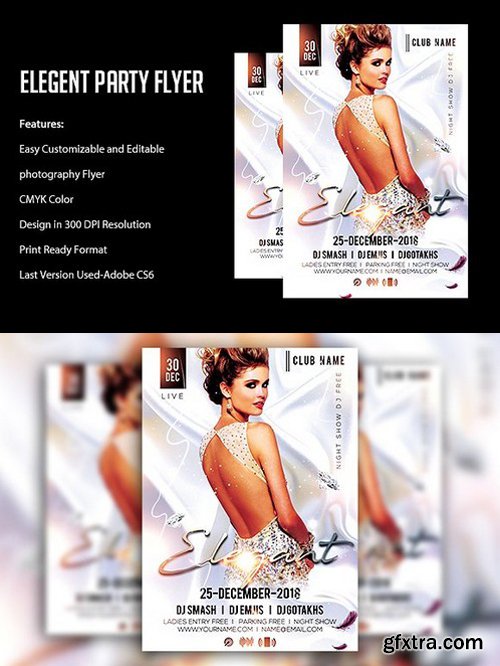 CM - Elegant Party Flyer Template 1782215