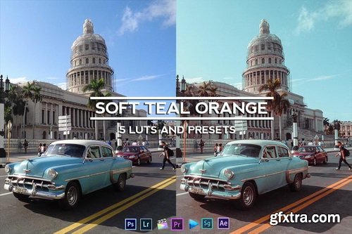 Riyazmn - TEAL AND ORANGE - PROFESSIONAL ALL IN ONE (RMN) 130 LUTS & PRESETS