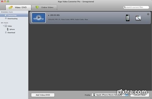 KigoSoft Video Converter Pro 7.1.6 (Mac OS X)