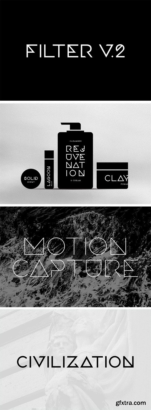 Filter CF V.2 Font Family