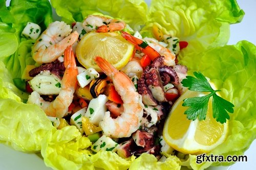 seafood salad shrimp crab lobster meat 25 HQ Jpeg