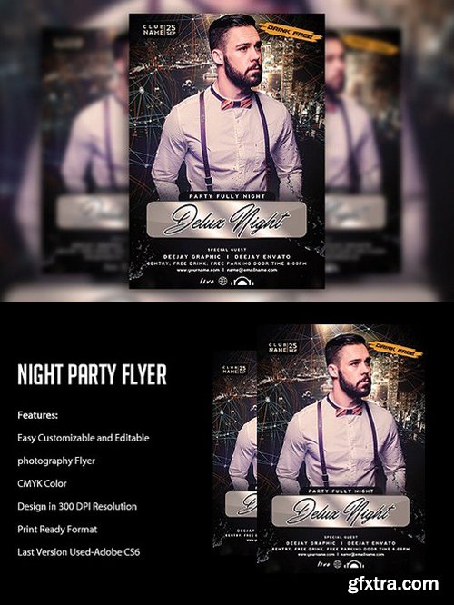 CM - Night Flyer Template 1782953