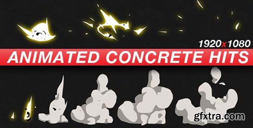 Videohive - Animated Concrete Hits - Anime Action Essentials - 624348