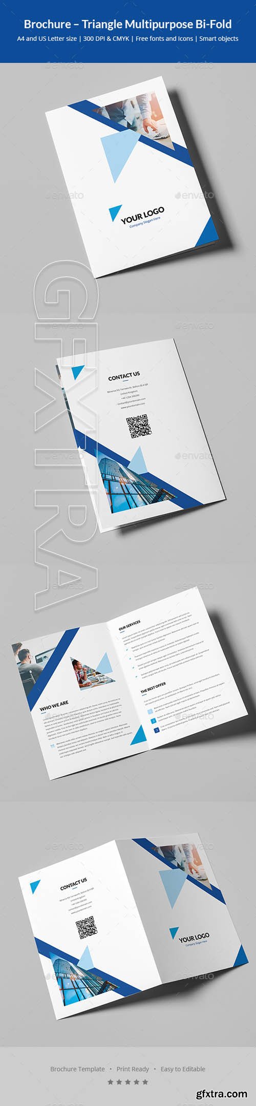 GraphicRiver - Brochure – Triangle Multipurpose Bi-Fold 20592047