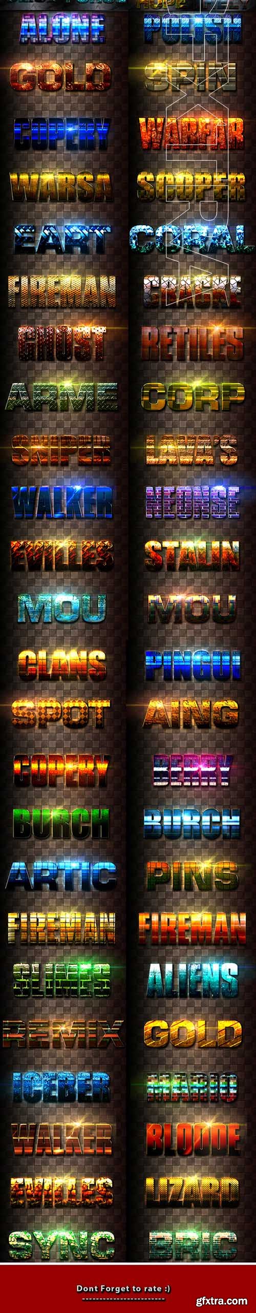 GraphicRiver - 238 Super Bundle Text Effect 20599228