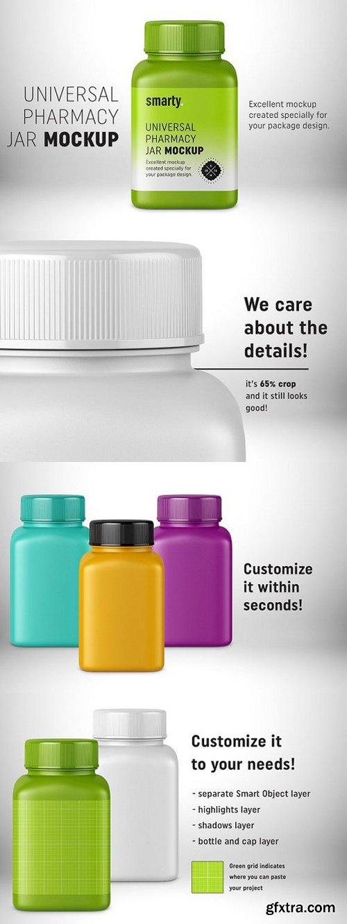 CM - Pharmacy Jar Mockup 1782521