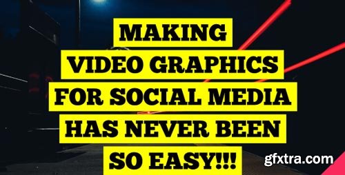 Videohive - Social Media Video Graphics V1.3 - 20033572