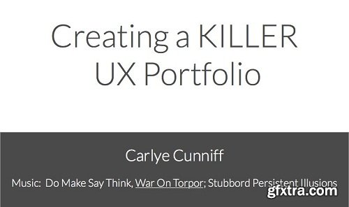 Building a Killer UX Portfolio