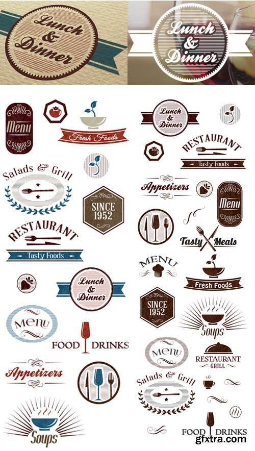 Super premium logo builder - Restaurant