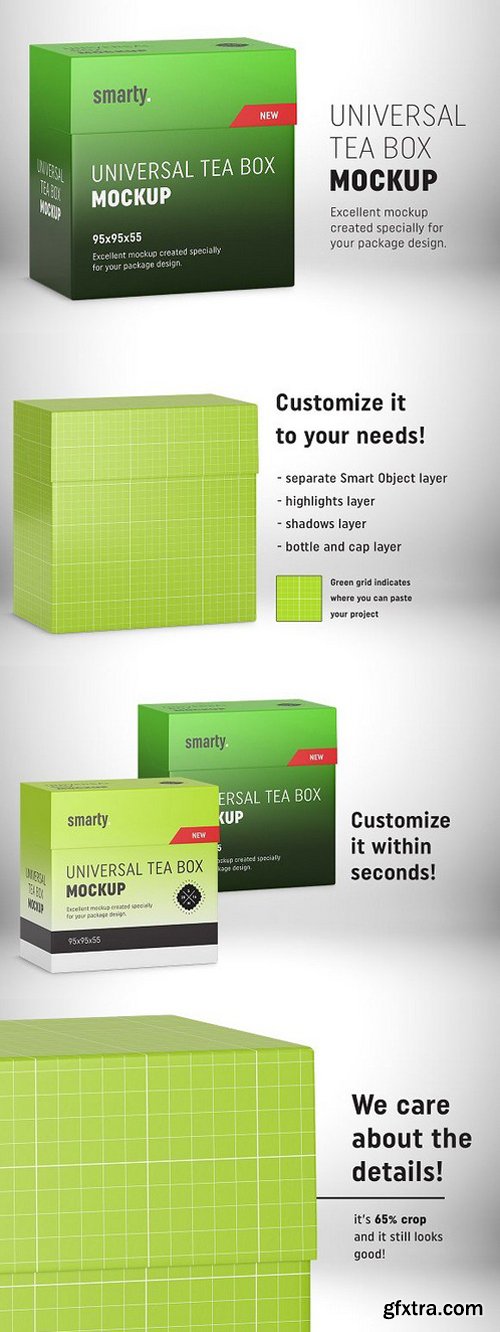 CM - Tea Box Mockup 1782582