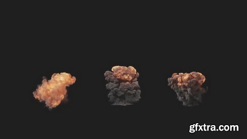 ToleratedCinematics - Blockbuster Explosions - 20 Pre-made explosions Pack