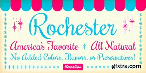 Rochester Pro Font