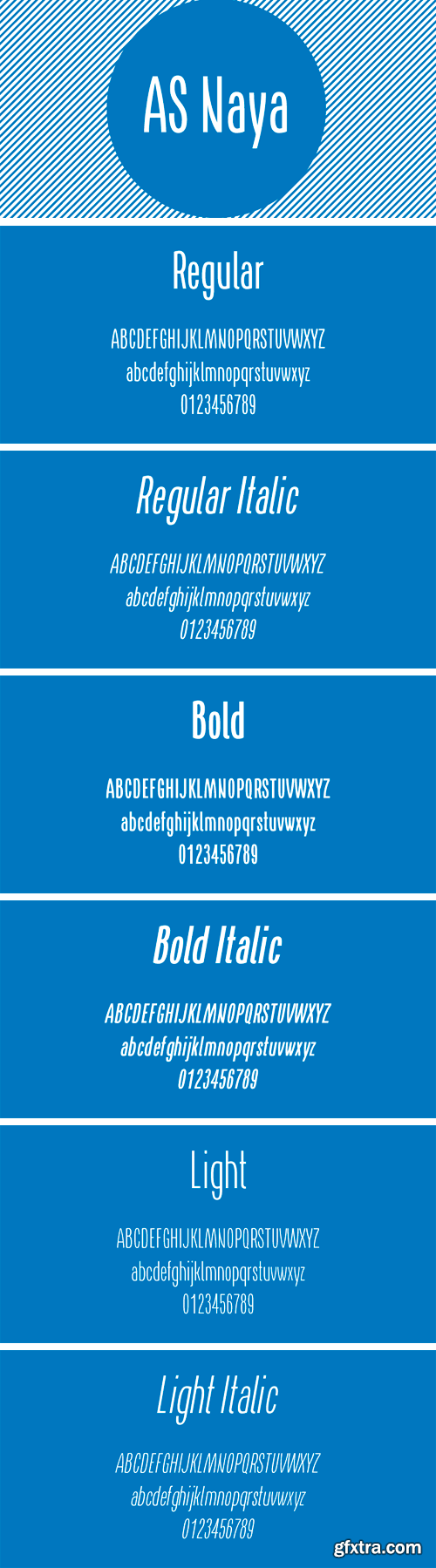 AS Naya Font Family