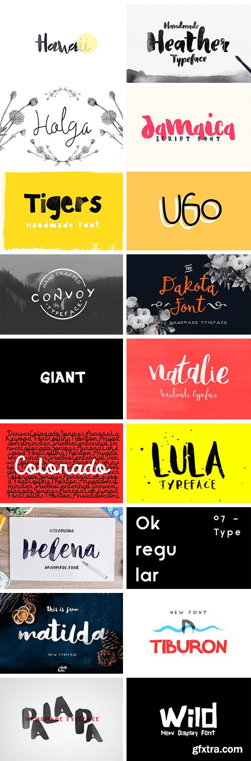 CM - 40 Fonts Bundle 1792173