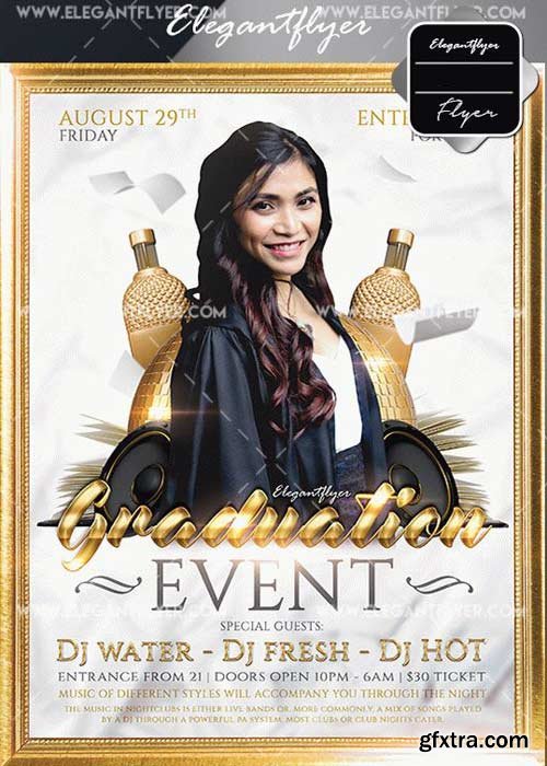 Graduation Event V15 Flyer Template