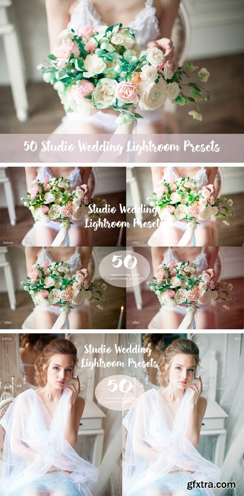 CM - 50 Wedding Lightroom Studio Presets 1804757