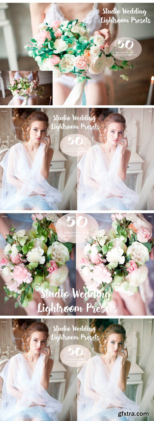 CM - 50 Wedding Lightroom Studio Presets 1804757