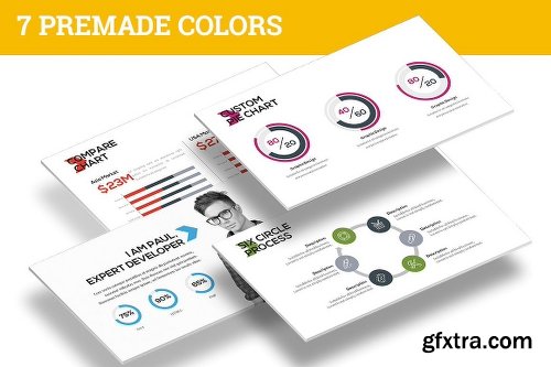 CreativeMarket Movement - Swiss Powerpoint Template 767156