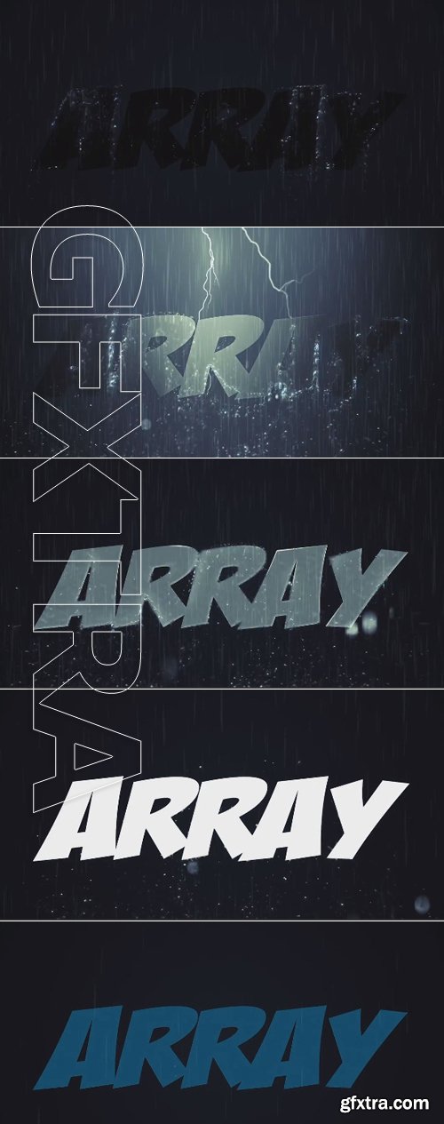 Water Logo - After Effects