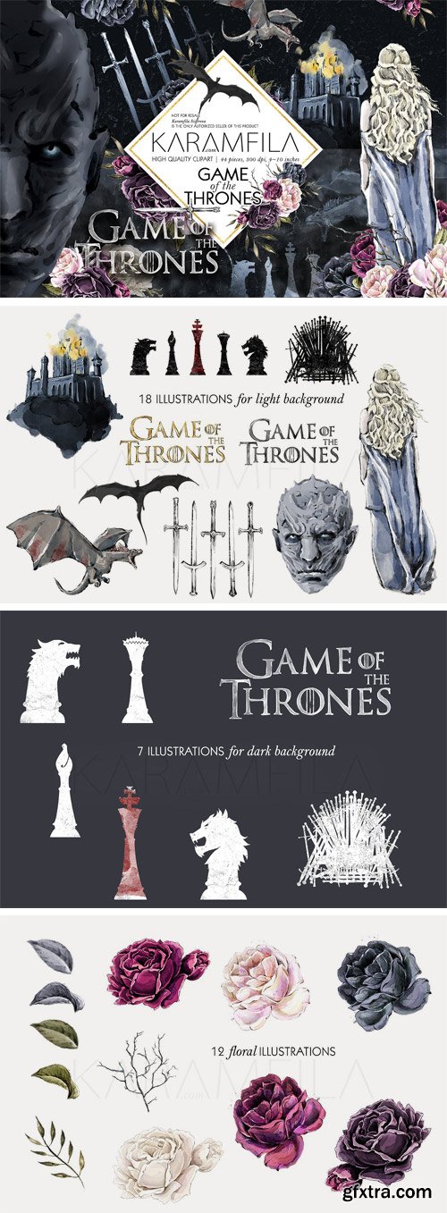 CM - Game Of Thrones Clipart 1804192