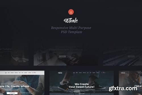 ThemeForest - Whole - Responsive Business Multi-Purpose PSD Template 20569947