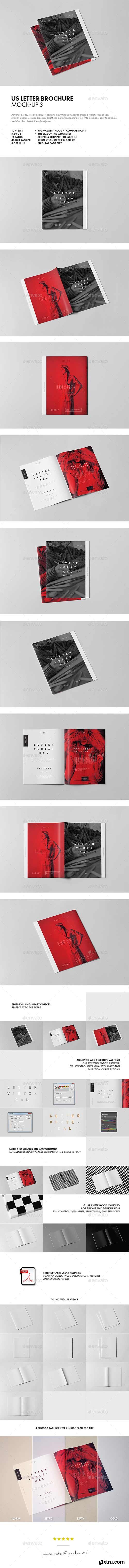 Graphicriver - US Letter Brochure Mock-up 3 20648507