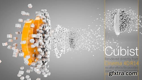 Videohive - Cubist C4D Logo Animation - 8543004