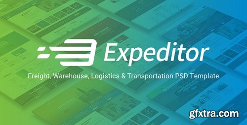 ThemeForest - Expeditor - Logistics & Transportation PSD Template 20552167