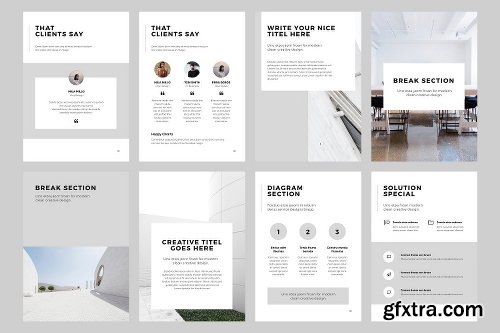 CreativeMarket NORS Vertical Google Slide + GIFT 1839230