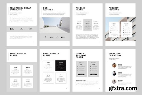 CreativeMarket NORS Vertical Google Slide + GIFT 1839230