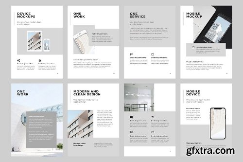 CreativeMarket NORS Vertical Google Slide + GIFT 1839230