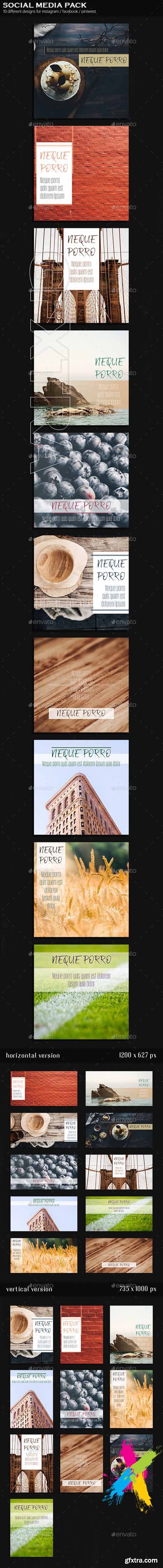 GraphicRiver - Social Media Pack 20625368