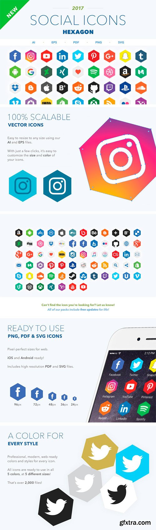 CM - 2017 Hexagon Social Icons 1806503