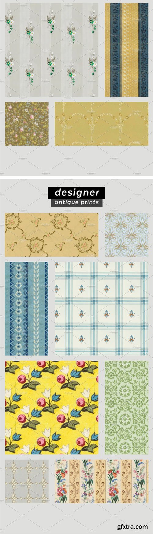 CM - Designer Antique Print Patterns 1799473