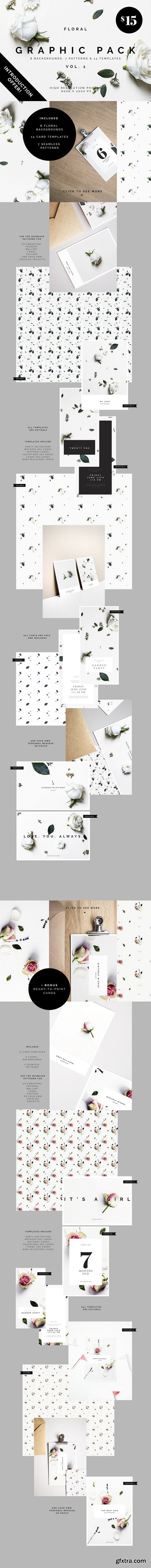 CM - Floral Graphic Pack + bonus files 1802733