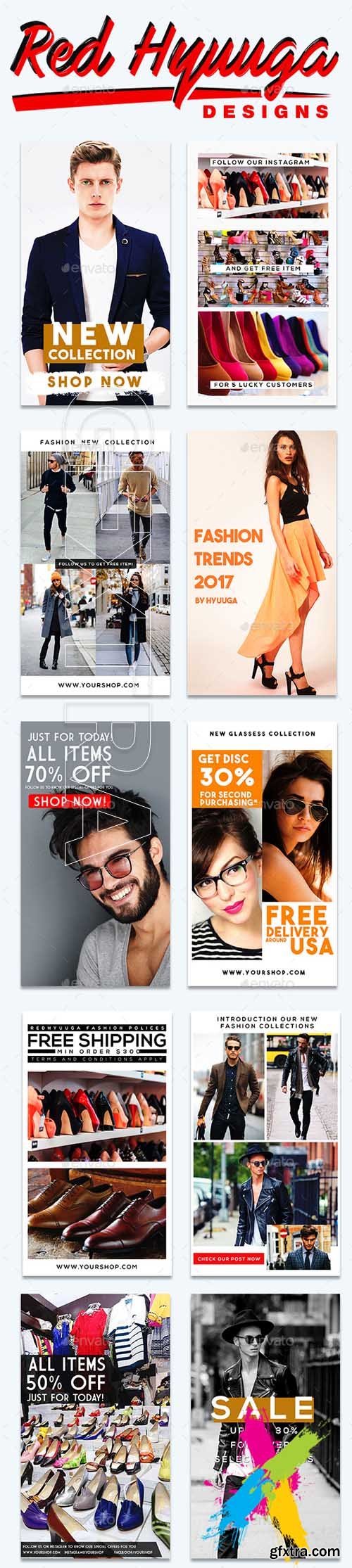 GraphicRiver - 10 Instagram Story Ads 20653203