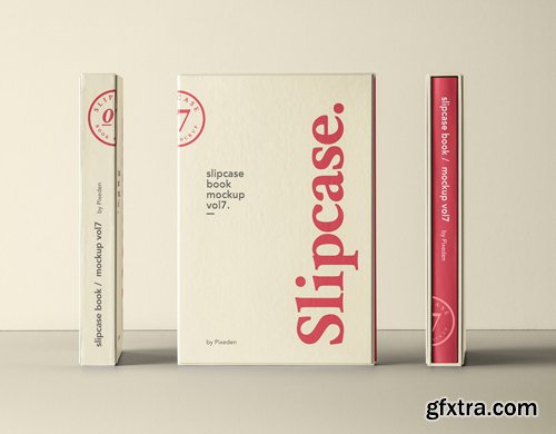 Psd Slipcase Book Mockup Vol 7