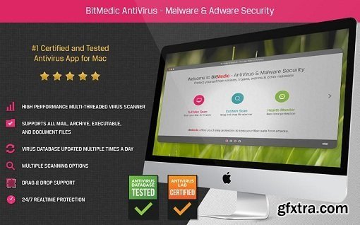 BitMedic AntiVirus - Malware & Adware Security 2.2 (Mac OS X)