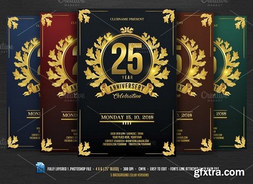 CM - Anniversary Celebration Flyer 875773