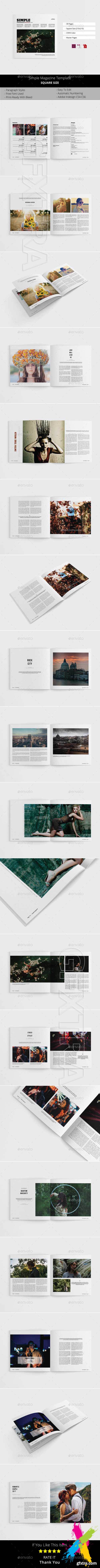 GraphicRiver - Square Magazine Template 20620436