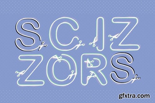 Scizzors Font