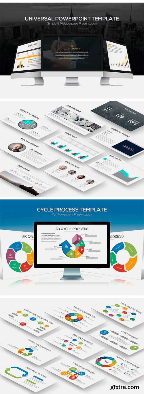 CM - Massive Bundle Powerpoint Template 1804354