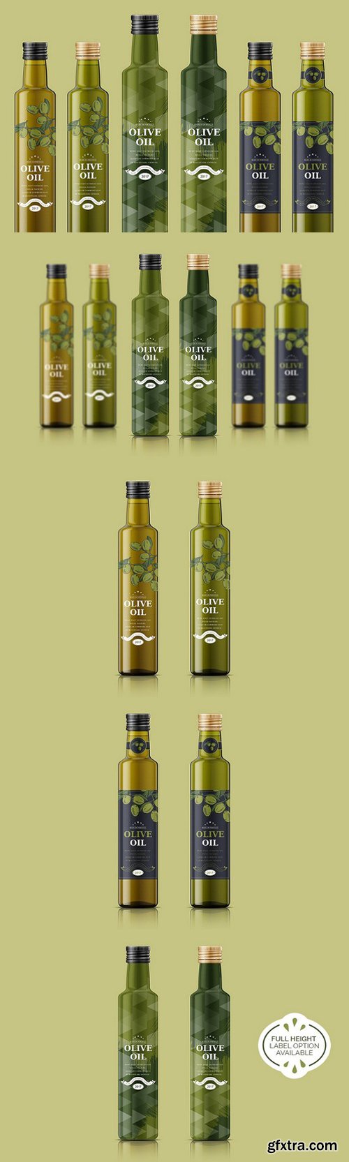 CM - Olive Oil Bottle Mockup 1805673