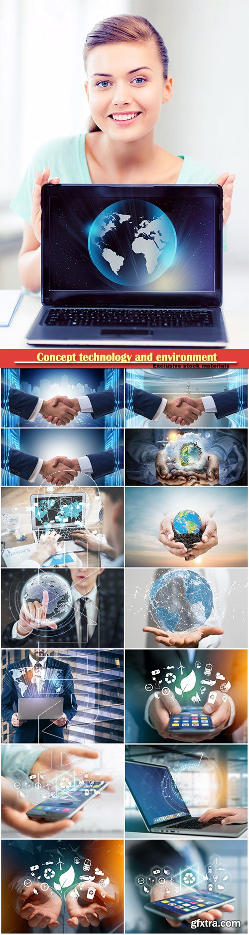 Concept technology and environment, network concept