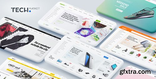 ThemeForest - Techmarket v1.0 - Multi-demo & Electronics Store WooCommerce Theme - 20241155