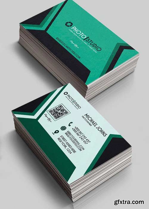 Photo Studio V3 Premium Business Card Templates PSD